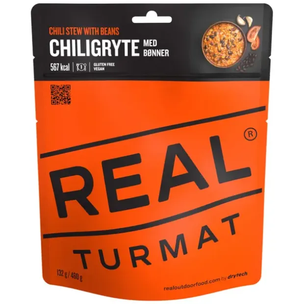 Chiligryte med bønner Real Turmat Chili Stew with Beans