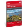 Frostisen Sulitjelma Calazo Høyfjellskart 1:25 000