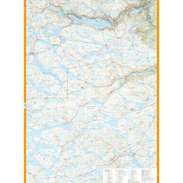 Hardangervidda nord Calazo Turkart 1:50 000