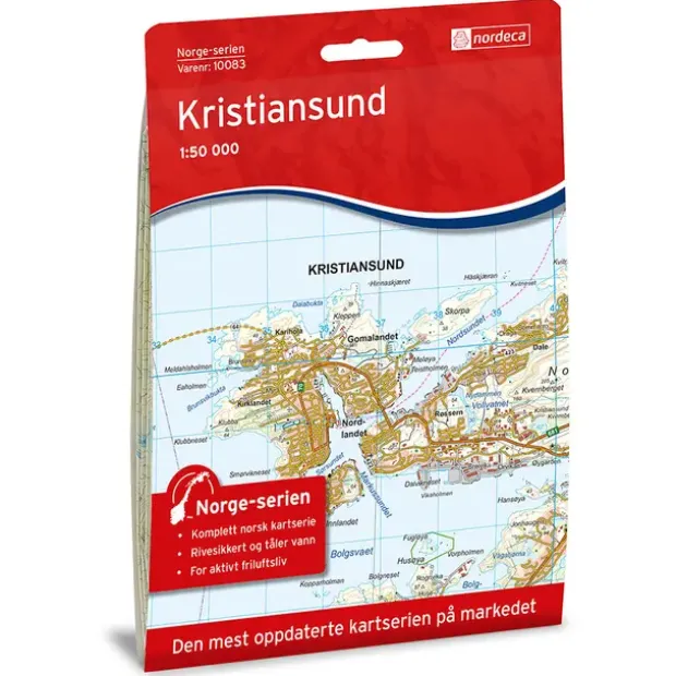 Kristiansund Nordeca Norge 1:50 000 10083