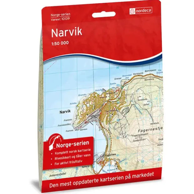 Narvik Nordeca Norge 1:50 000 10139