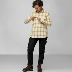 Skjorte til dame XL Fjällräven Övik Heavy Flannel W XL 543-5