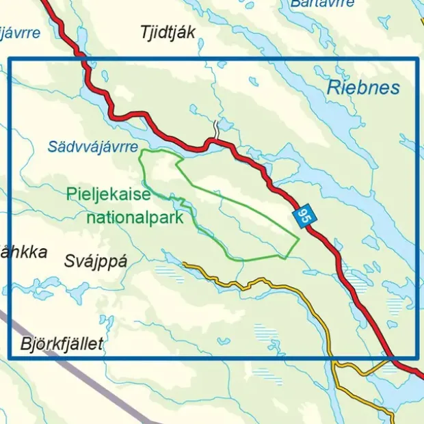 Sverige: Kungsleden-Jäkkvik Nordeca Sverige 7007 Kungsleden-Jäkkvik