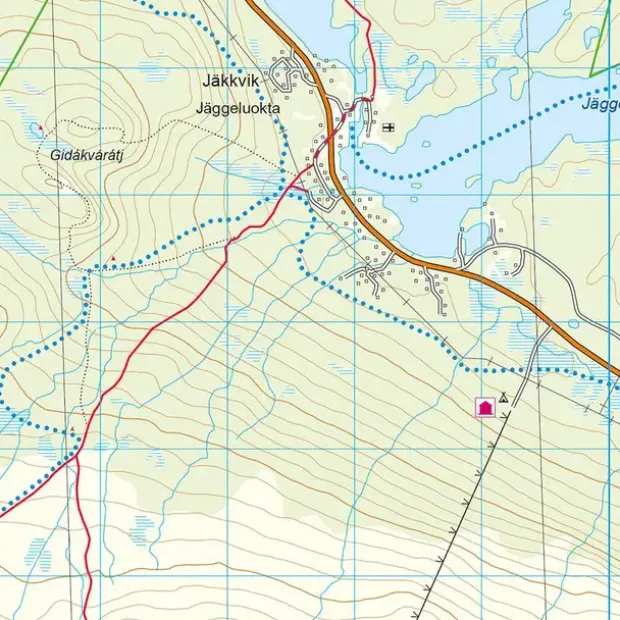 Sverige: Kungsleden-Jäkkvik Nordeca Sverige 7007 Kungsleden-Jäkkvik