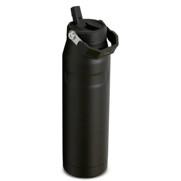 Termoflaske Stanley Iceflow Flip Straw 1 liter Black