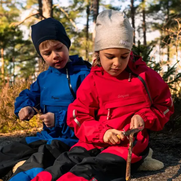 Utedress til barnBergans Lilletind Coverall Kid 92 25739